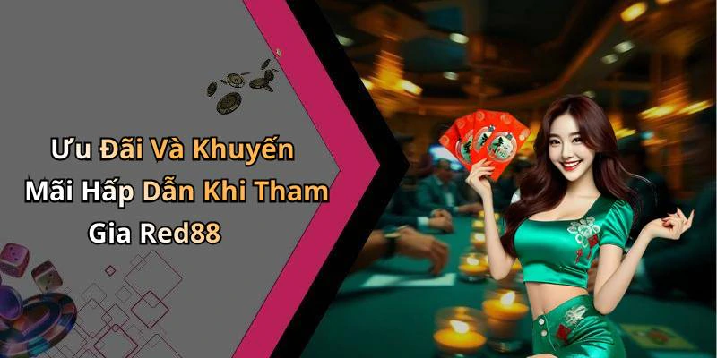 Ưu Đãi Và Khuyến Mãi Hấp Dẫn Khi Tham Gia Red88